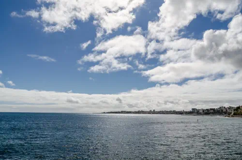 There was a warm wind with the high tide