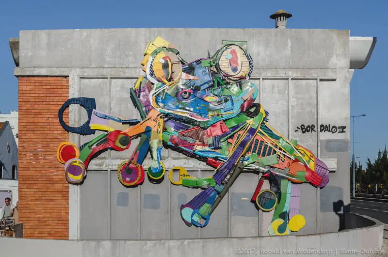 photo: Bordalo's World gone Crazy