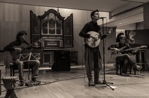 Hugo Claro at the Museu da Música