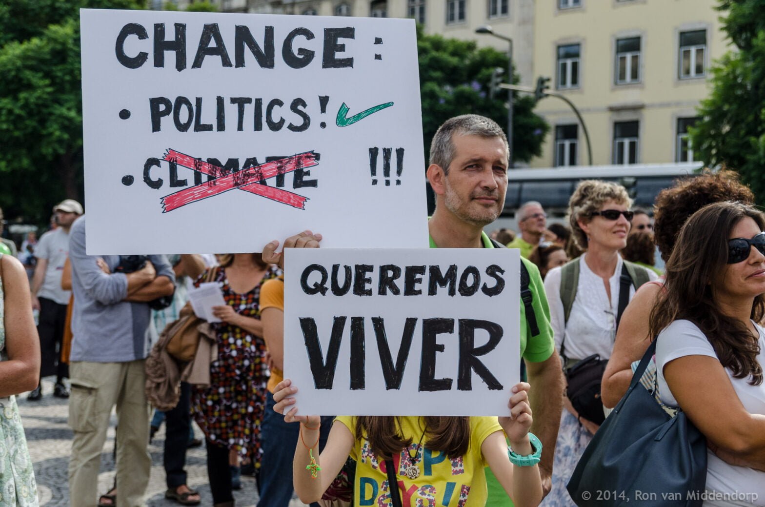 photo: Manifestação Contra As Alterações Climáticas 2014, Lisboa