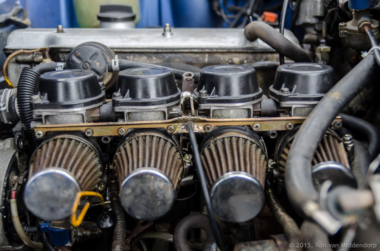 photo: car engine detail